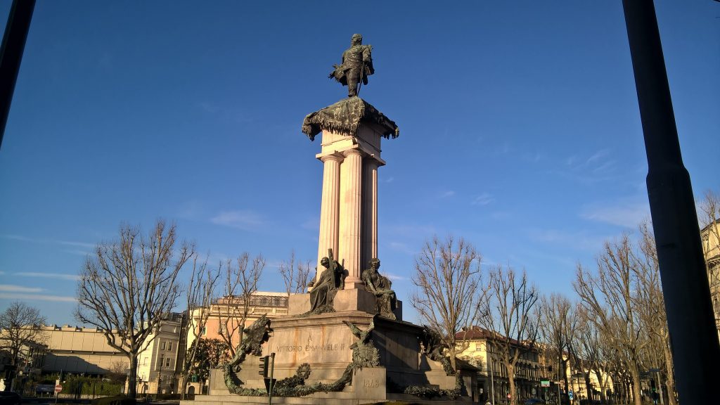 Statue of Vittorio Emmanuele I, Turin