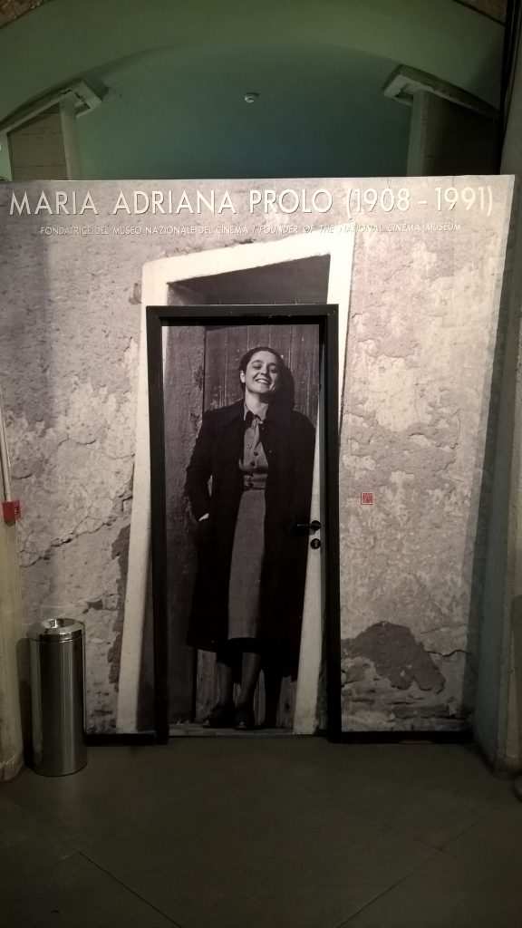 An Image of the founder of National Cinema Museum - Maria Andriana Prolo