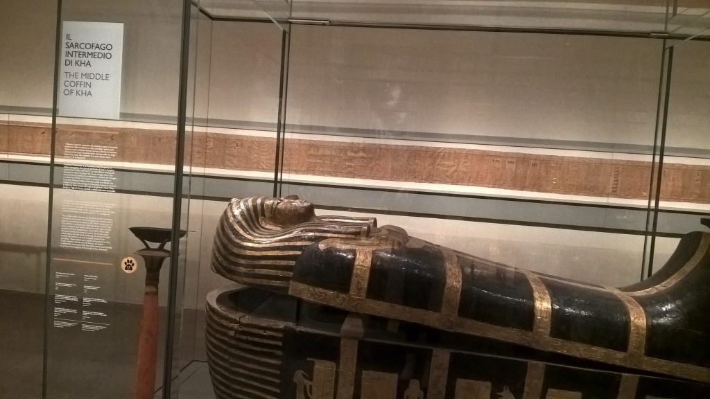 The Middle Coffin of Kha, Egyptian Museum