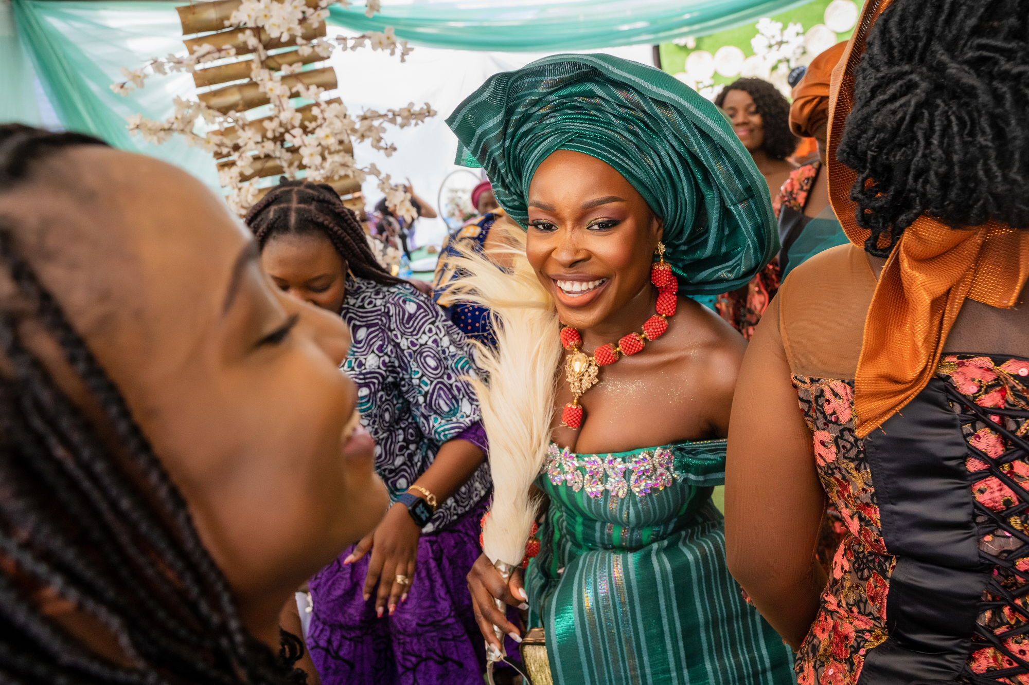 Italy Meets Nigeria | My Yoruba Traditional Wedding - Hellen weddingSandro 279